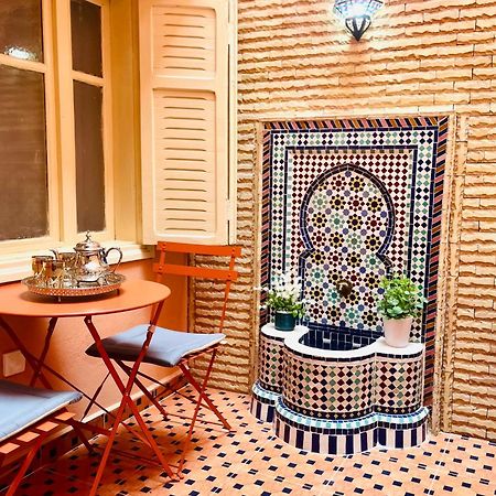 Apartment With Ac, Patio And Rooftop Appartement Climatise Avec Patio Et Toit Terrasse Marakeş Dış mekan fotoğraf